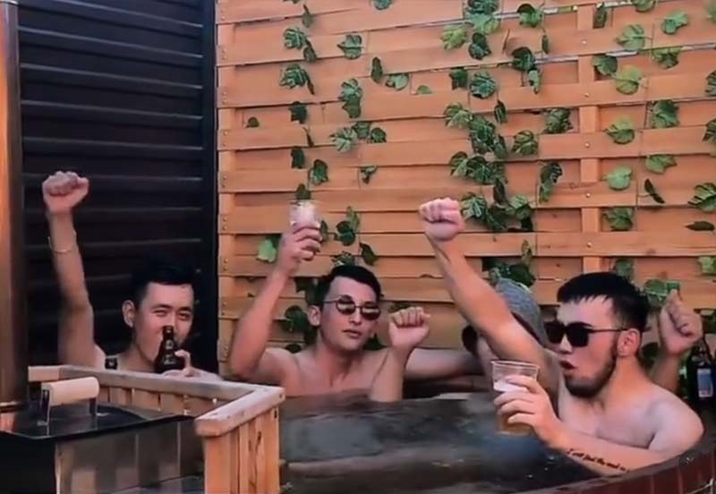 Новый Год в бане