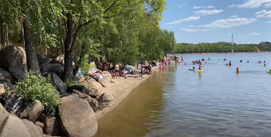 Пляжи в Боровом Казахстан