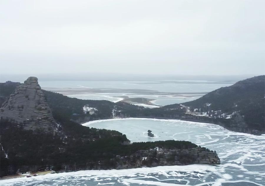 Озеро Боровое зимой