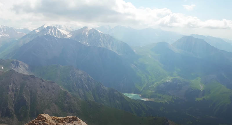 Вид на БАО с вершины