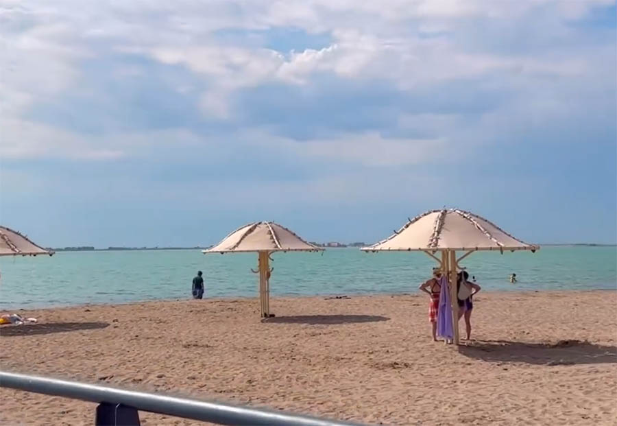 Капчагайский общественный пляж